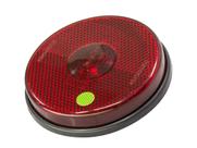 Lanterna Lateral Led Redonda Universal Bivolt Vermelho - Pradolux - PL0638.41.43