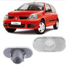 Lanterna lateral pisca Clio 1997 Ate 2012 Duster 2010 Ate 2019 Kangoo todos Master 1999 Ate 2012 cristal com moldura preto