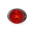 Lanterna Lateral Redonda Led Vermelho Bivolt Modelo Randon 66mm - GF7.118.14VM