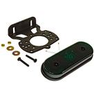 Lanterna Lateral Retangular Led Bivolt Verde Com Suporte - GF7.114.10VD