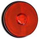Lanterna Lateral Vermelho Bivolt Led Conector 2 Vias Selado Fixaçao Traseira Abs Pmma