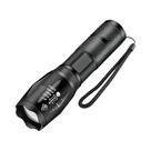 Lanterna LED De Alta Potência 5 Modos Zoom Lanterna De Acampamento À Prova D'água De Alumínio Com