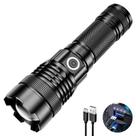 Lanterna LED de alta potência, lanterna tática com zoom