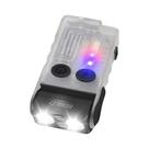 Lanterna LED De Chaveiro Recarregável Tipo-C BORUiT V20 Com Buzzer, EDC, Cabeça Giratória E Ímã Para