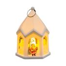 Lanterna LED Do Papai Noel E Boneco De Neve, Decoração De Natal, Ornamento De Mesa, Presente De