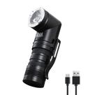 Lanterna LED EDC recarregável HAUTMEC de 1400 lúmens com 5 modos
