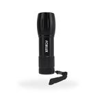 Lanterna LED Foxlux Alumínio MI9 Luz Intensa Portátil Pilha AA Camping Trilhas Emergência Uso Doméstico Profissional Corpo Alumínio