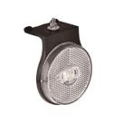 Lanterna Led Lateral 66Mm Com Conector Haste Cristal Em Acrilico Bivolt
