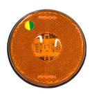 Lanterna led lateral Carreta Guerra com conector - Ambar