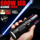 Lanterna Led Multifuncional Super Potente Com Longo Alcance Para Trilha Acampamento Pesca