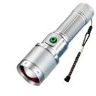 Lanterna LED P70, lanterna tática com zoom recarregável