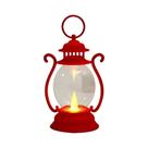 Lanterna LED Portátil De Mão, Alimentada Por Bateria, Luz Vintage Para Tenda, Decoração De Casa,