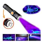 Lanterna Led Potente Luz Ultravioleta Negra Uv T6 FX-LT-15