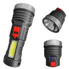 Lanterna LED Recarregavel Emborrachada Com Cabo de Carga Incluso LuaTEK