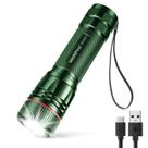 Lanterna LED recarregável WDTpro de 12 cm, feixe de 300 m, IP65