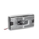 Lanterna Led Retangular Cristal Base Reta compativel Facchi ni