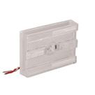 Lanterna led retangular universal sem suporte - Cristal