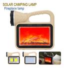 Lanterna Led Solar Chama Lâmpada ,usb,camping, Multi-função