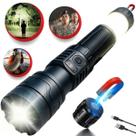 Lanterna Led Tática Militar Potente Recarregável Para Pesca, Caminhada, Acampamento