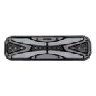 Lanterna Led Traseira Máscara Negra Seta Sequencial 24v 1Un