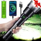 Lanterna LED Weoxi Super Bright 3.600.000 lúmens recarregável