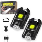 Lanterna Lexall LED 500 lúmens recarregável USB, pacote com 2