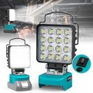 Lanterna LIVOWALNY 48W LED 4800LM com bateria Makita 18V