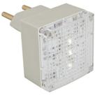 Lanterna Luz Emergência Margirius Clean Portátil Led Bivolt Lanterna Luz Emergência Margirius Clean Portátil Led Bivolt