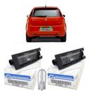Lanterna Luz Placa 2pçs Fiat Uno Siena Punto Palio Original