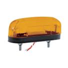 Lanterna Luz Placa Amarelo Led bivolt Luz Placa Oval uso geral
