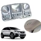 Lanterna Luz Teto Peugeot 3008 Griffe 2018 2019 2020 2021 2022 2023 3 Botões Original