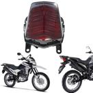 Lanterna Luz Traseira Freio Honda Nxr Bros 160 Vermelho Fumê 2015-2024