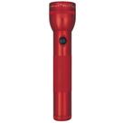Lanterna MagLite Heavy-Duty Incandescente de 2 Células D Vermelha
