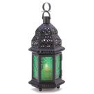 Lanterna Marroquina de Vidro Verde Zingz & Thingz