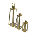 Lanterna Marroquina Decorativa de Chão Mirage Kit C/ 3 PMG