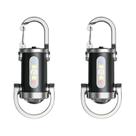 Lanterna Mini LED Recarregável À Prova d'Água, Portátil, Para Camping, Lâmpada De Bolso, Equipamento