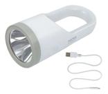 Lanterna Mor Branca 160 Lumens Recarregável
