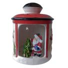 Lanterna Natalina 17,5cm Cerâmica C/ Led Pisca Papai Noel/Árvore SALDÃO. Lanterna Natalina 17,5cm Cerâmica C/ Led Pisca Papai Noel/Árvore SALDÃO.
