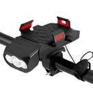 Lanterna para bike com suporte e buzina bic006 - Tudo em Caixa