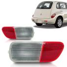 Lanterna parachoque traseiro pt cruiser 2006 2007 2008 2009 2010 refletor