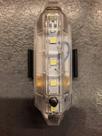 Lanterna Pisca Segurança Bike Bicicleta c/ Farol 2 Leds Luz Traseira (LK-009)