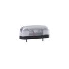 Lanterna Placa Oval Universal Cinza para Lampada 69