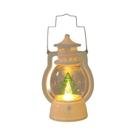Lanterna Portátil LED De Papai Noel E Boneco De Neve, Alimentada Por Bateria, Luzes Decorativas De