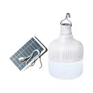 Lanterna Portátil LED Solar Recarregável Por USB, Luz De Emergência Para Camping, Tenda, Jardim