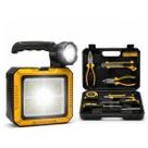 Lanterna Portátil Solar Led Multifuncional Para Camping E Construção