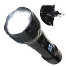 Lanterna Potente 9 LED Bivolt Recarregável Maxmidia MAX76899 Lanterna Potente 9 LED Bivolt Recarregável Maxmidia MAX76899