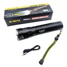 Lanterna Potente Sabre de Luz Super Alcance 2Km 5 Modos de Luz Recarregável USB B-Max