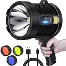 Lanterna Practical Survival P90 LED Refletor solar recarregável