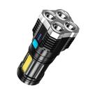 Lanterna Recarregável USB Eletro Mex EL-2704 Dupla