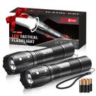 Lanterna RECHOO SFL007 LED High Lumens, pacote com 2 unidades, impermeável Lanterna RECHOO SFL007 LED High Lumens, pacote com 2 unidades, impermeável